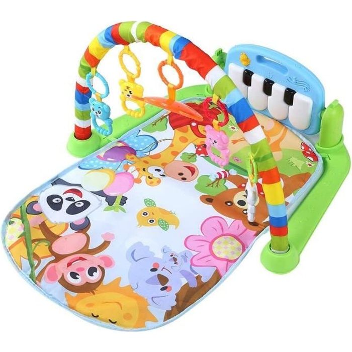 Soulong Tapis De Jeux Piano Enfant Bebe Tapis Musical 75 X 63 X 45cm Tapis De Gymnastique Jouet Educatif Pour Bebe 0 18mois Cdiscount Jeux Jouets