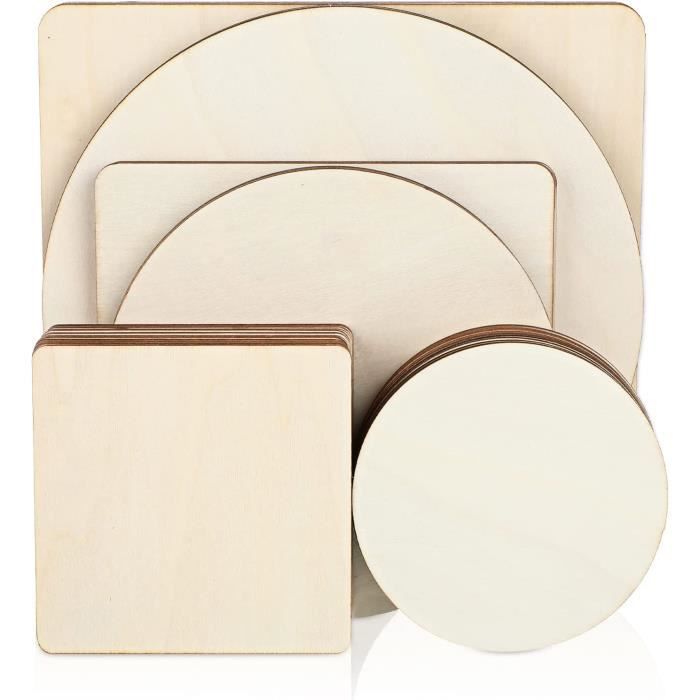 Lot De 100 Fleurs En Bois Brut Grevosea – Formes Variées, Surface Lisse, Parfait Pour Bricolage, Déco Mariage Et Maison