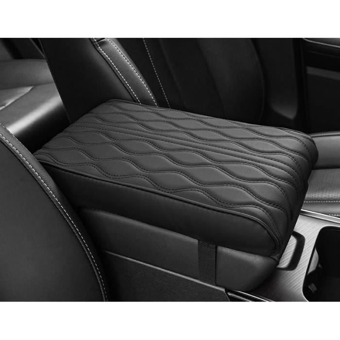 Coussin D'Accoudoir Universel Pour Voiture - Housse Protection Siège PU Confortable Et Élégante