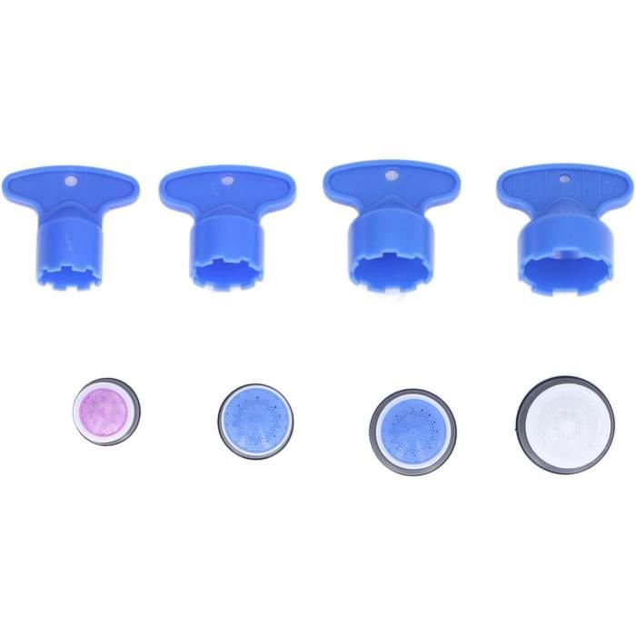 Lot De 8 Clés Pour Aérateurs De Robinet - Tailles M16.5/M18.5/M21.5/M24, Démontage Facile Pour Débit D'Eau Optimisé