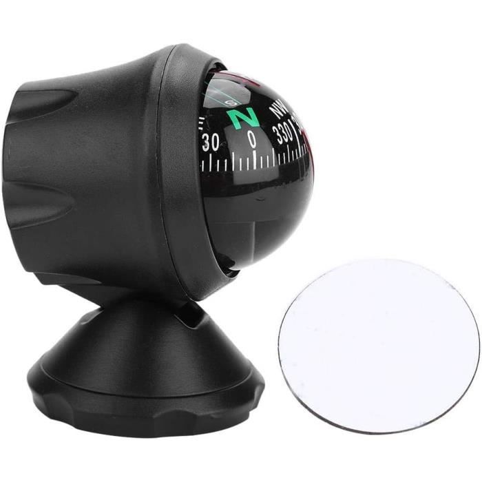 Boussole LED Pour Voiture Et Bateau – Boussole Numérique Électronique Avec Éclairage Nocturne, Robuste Et Multifonction Pour Navigation Marine, Randonnée Et Activités Outdoor