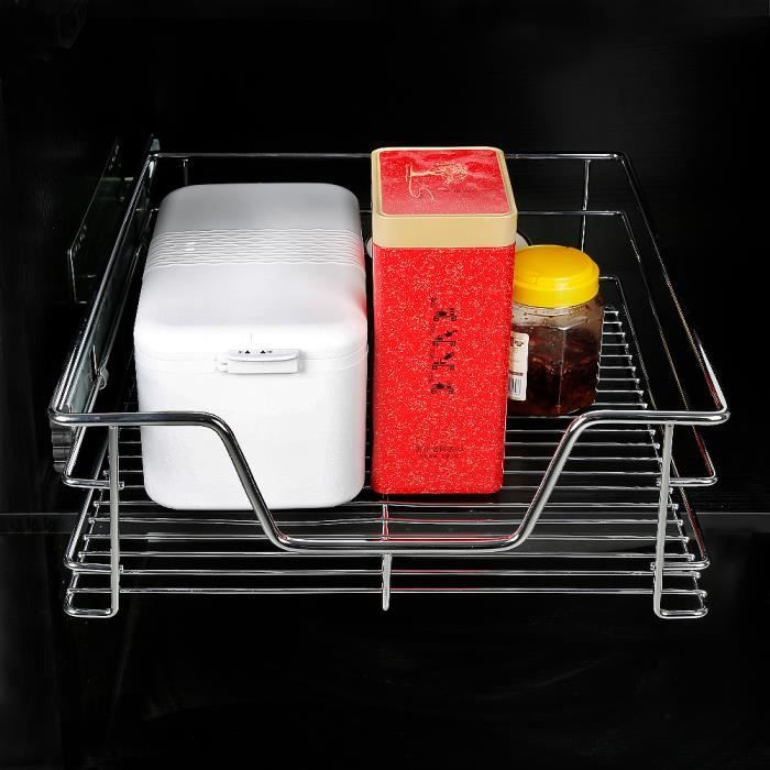 Panier Coulissants Pour Placard Ou Cabinet De Cuisine De 50cm