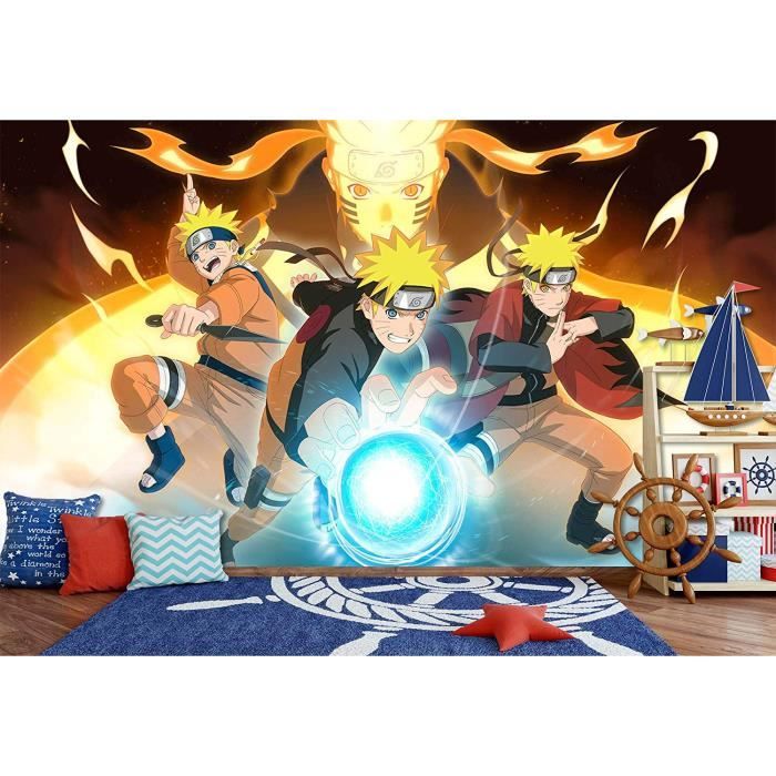 3d Naruto Chambre De Garcon 5 Japan Anime Fond D Ecran Mur
