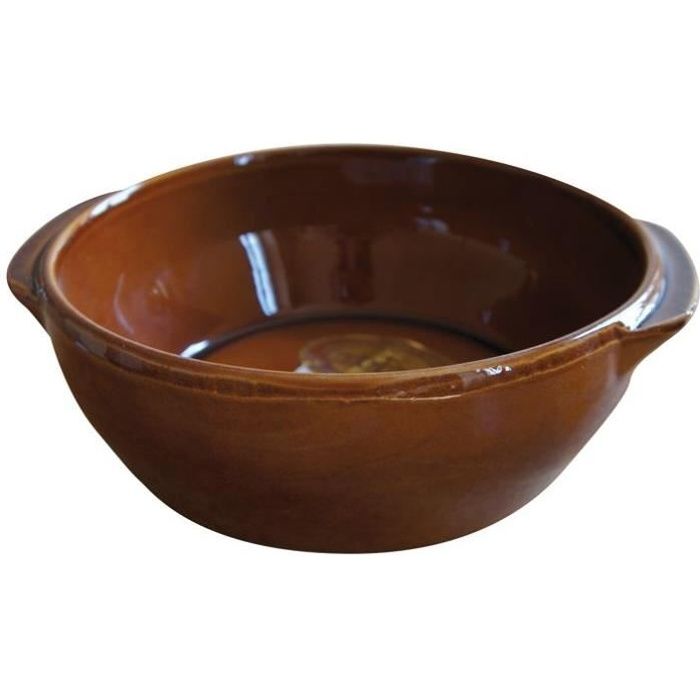Plat de cuisson rectangulaire terre cuite