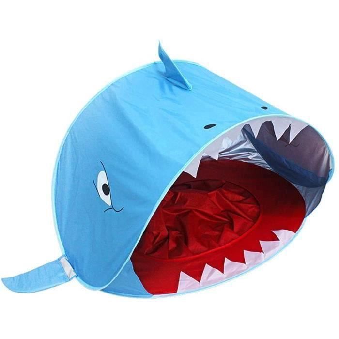 Tente De Plage Bebe Avec Piscine Tente Pop Up Tente D Ombrage Et De Jeu Tente D Ombrage Tente De Requin Cdiscount Puericulture Eveil Bebe