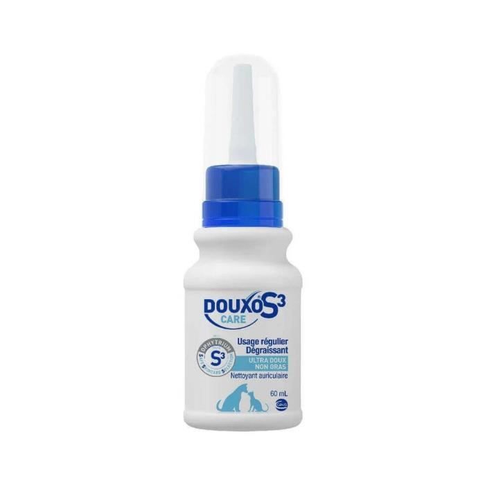 Meilleurs prix pour Douxo S3 Lotion auriculaire 60 ml