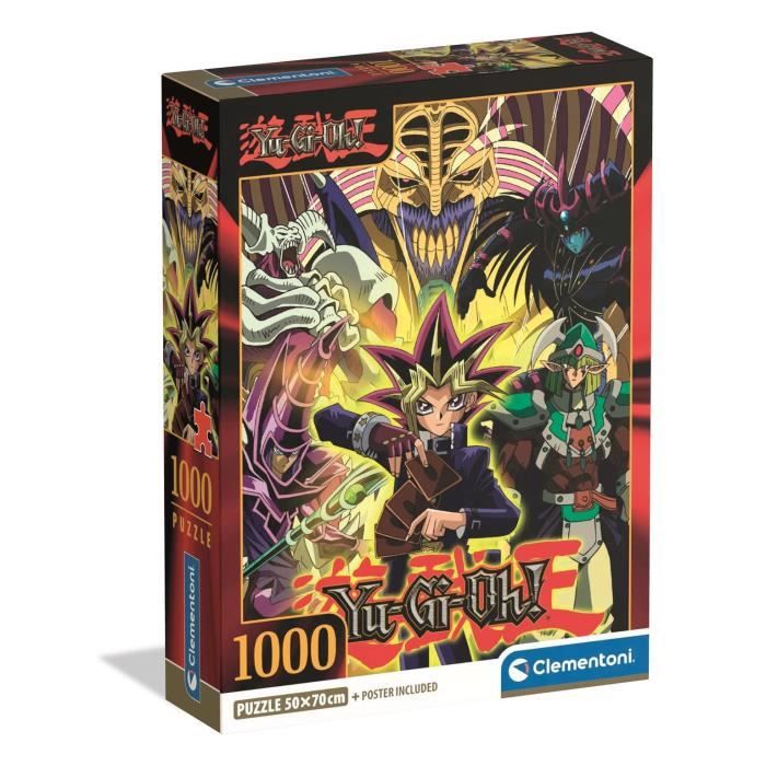 CLEMENTONI Compact 1000 pièces Yu Gi Oh!