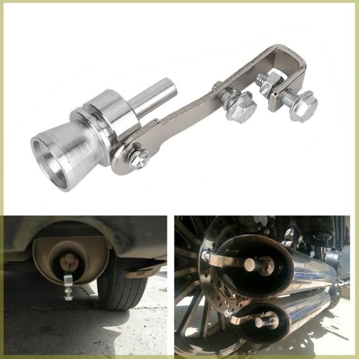 JNNJ 2 Pièces Sifflet D'échappement Pour Voiture, Sifflet Turbo Pour Tuyau D 'échappement De Voiture