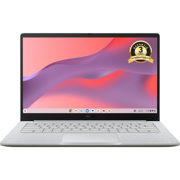Ordinateur Portable ASUS Chromebook CX1405 : Chrome OS 14 FHD Intel N50 RAM 4Go eMMC
