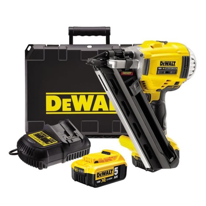 DeWALT DCN692P2 Cloueur de charpente 2 vitesses 18V 5Ah Cdiscount Bricolage DeWALT DCN692P2 Cloueur de charpente 2 vitesses 18V 5Ah Cdiscount Bricolage