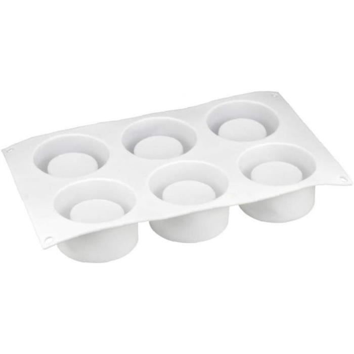 Mostsom Moule à Mousse En Silicone En Forme De Cœur Pour Biscuits, Mousse, Gâteau, Savon, Chocolat, Dessert, Pudding, Gelée, Outils De Cuisson (D_ Cœur D'amour