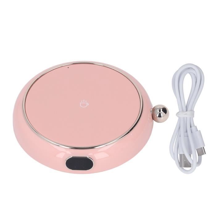 Chauffe-Tasse USB 20W - 3 Niveaux De Température (55/65/75°C) Pour Café, Thé & Lait Au Bureau