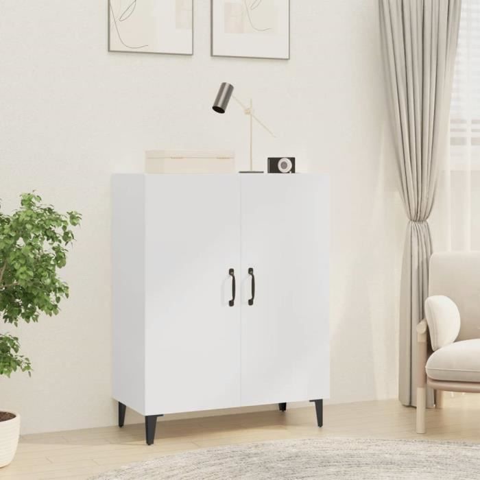 Buffet Bas - FYDUN - A812105 - 70x34x90 cm - Bois dingénierie - Finition Laqué