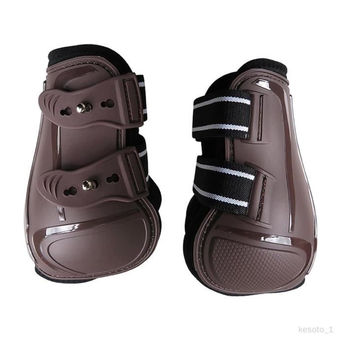 Bottes De Saut Antares En Cuir Marron Taille Cob – Bon état, Super Pour L’entraînement !
