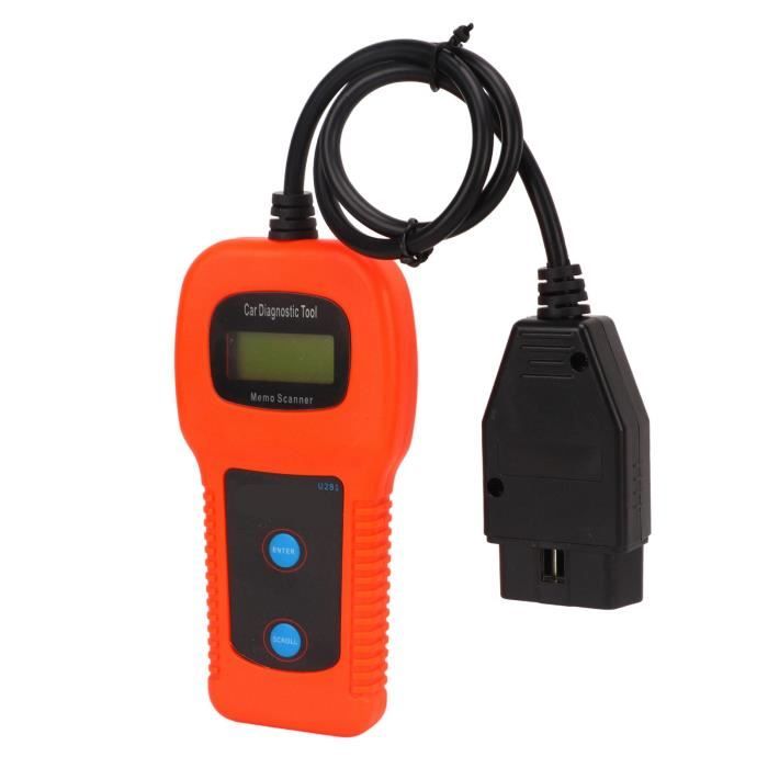 U281 OBD2 Lecteur De Code DTC Scan Outil De Diagnostic De ...