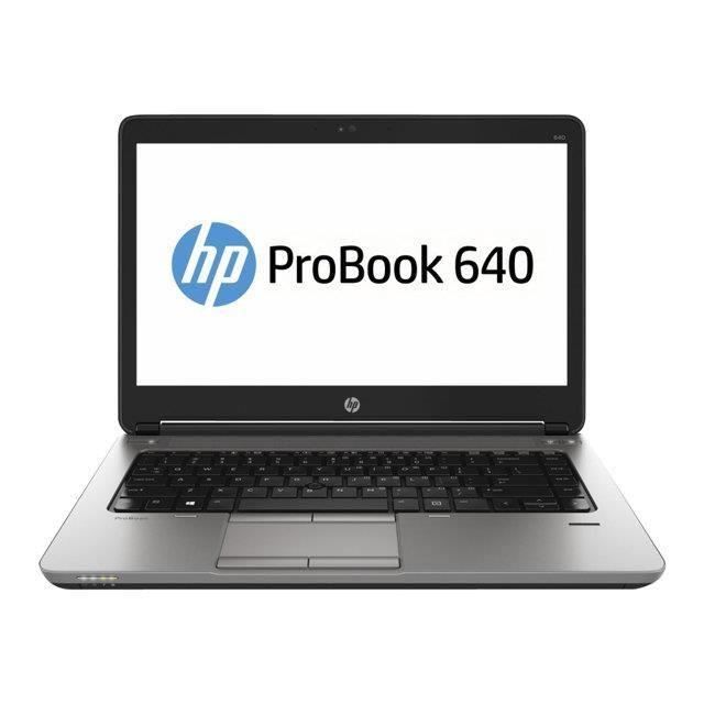 PC Portable HP ProBook 640 G1 – i3 2.4Ghz 4Go 250Go W10