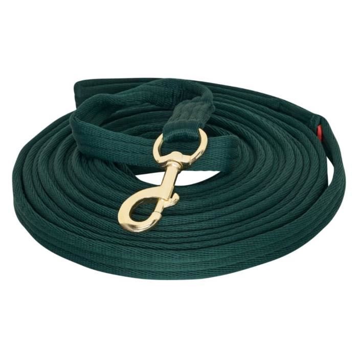 Longe pour longer cheval matelassée douce Imperial Riding Extra - forest green-forest green - TU