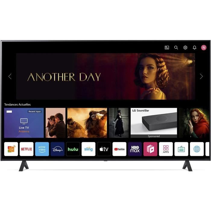 LG 43NANO756QC - TV NANOCELL 43 (108 cm) - 4K UHD - Smart TV - WebOS - 3xHDMI - 2xUSB