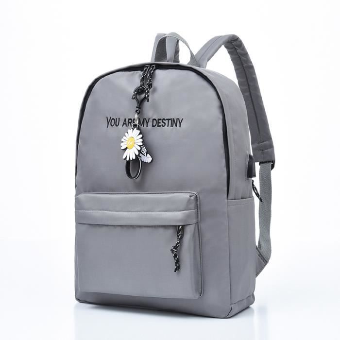 Cartable pour Filles et Gar ons Cartable College adolescent Bag