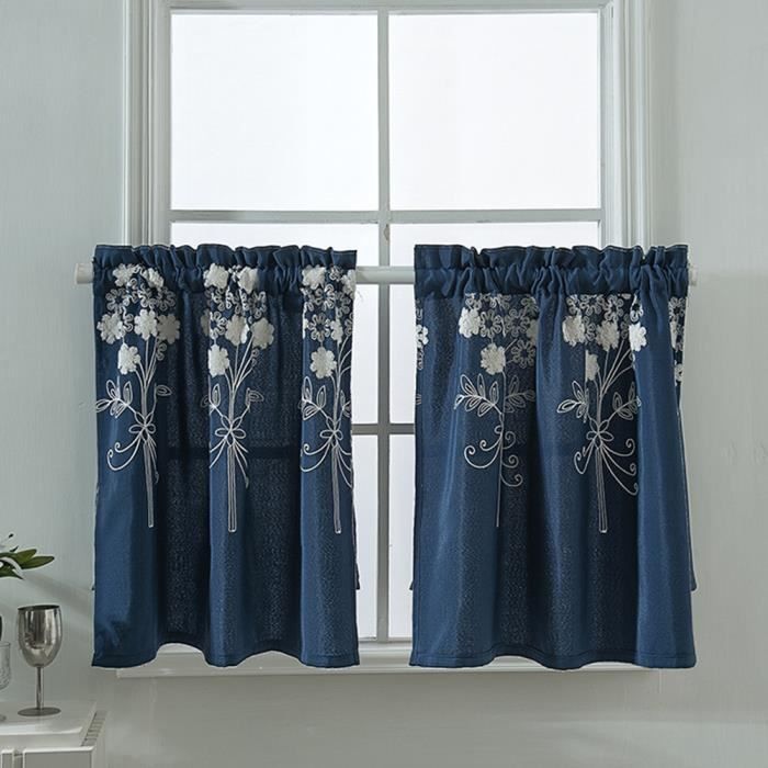 74x61cm 1Pièce Rideau Courts GUOCU pour Petite Fenêtre Décoration ...