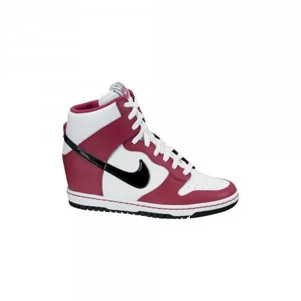 NIKE WMNS DUNK SKY HI Bordeaux - Achat / Vente basket - Soldes sur  Cdiscount dès le 20 janvier ! Cdiscount