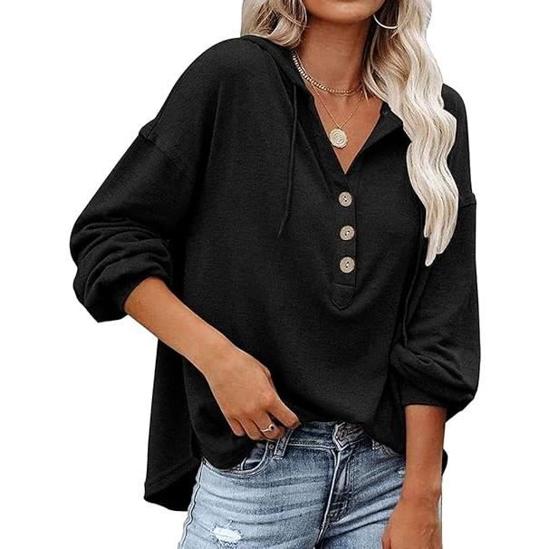 Sweat col v femme shop