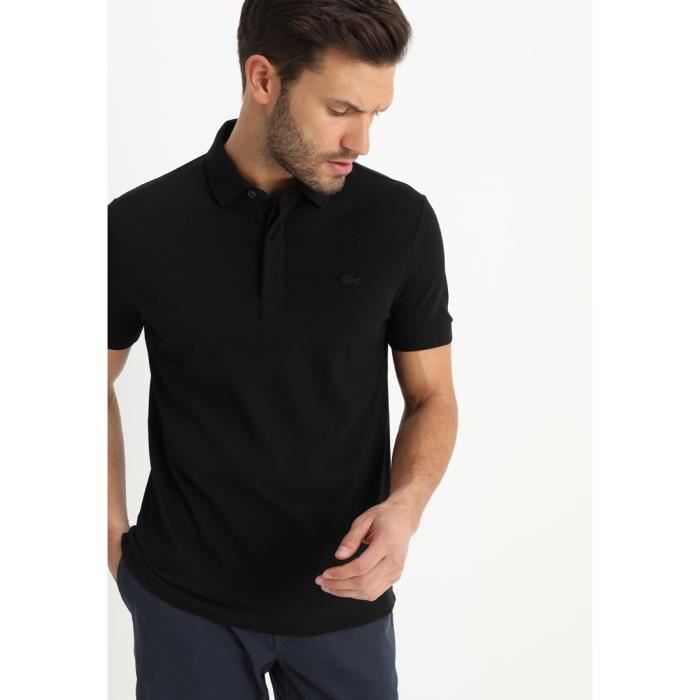 POLO LACOSTE PARIS NOIR HOMME Noir Cdiscount Pret a Porter