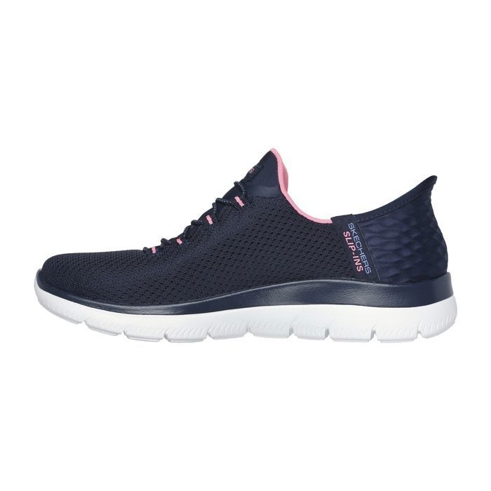 Mocassins Femme Bleu Skechers 150123 NVPK Slip ins Hands Free