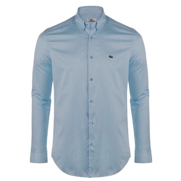 Chemise lacoste homme solde clearance