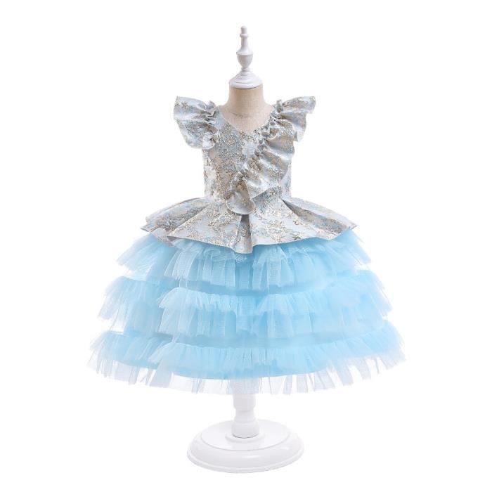 Robe De Cérémonie En Tulle Beige My Little Princess - Taille M - Longue, Style Bal - Neuf Avec étiquettes