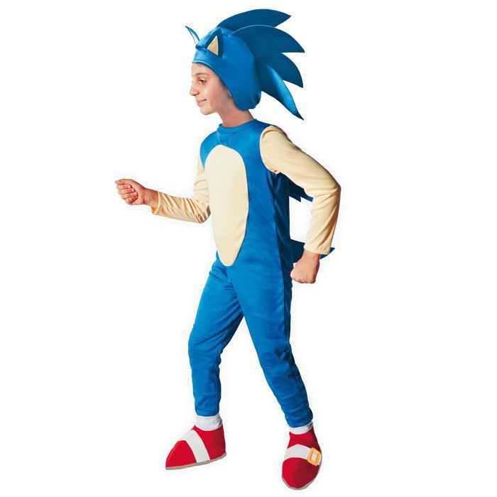 Masque Sonic Latex Cosplay – Taille M – Déguisement Halloween