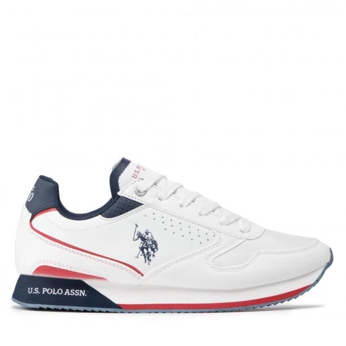 US POLO Chaussure blanche Blanc 43 Chaussures Blanc