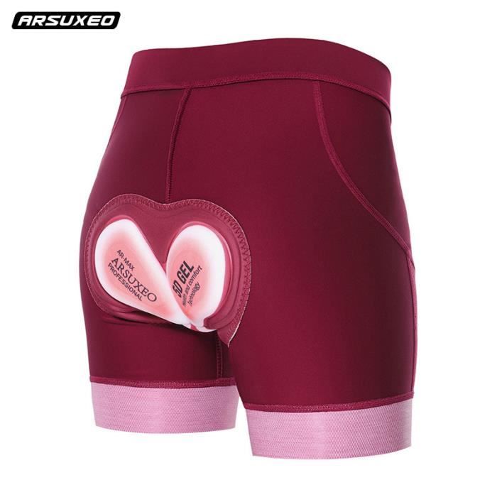 Short de cyclisme pour femmes Respirant et confortable