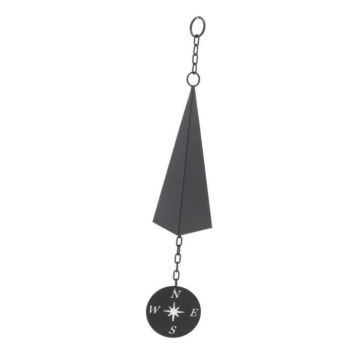 Carillon éolien Cloche De Sorcière En Forme De Cœur - Décoration Suspendue Pour Jardin Et Maison - 35x8x7 Cm