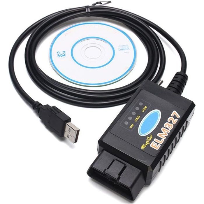 USB ELM327 OBD2 Outil de Diagnostic MS-CAN HS-CAN Pour Mazda Forscan OBD2
