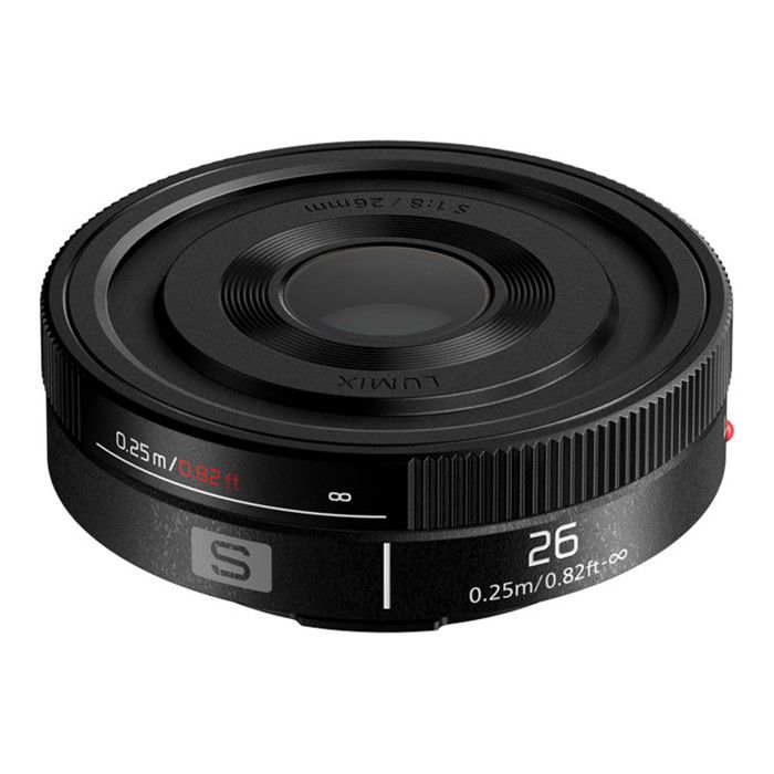 Objectif Fixe Panasonic Lumix S-R26E 26mm f/8 – Pancake, Monture L - vue 7