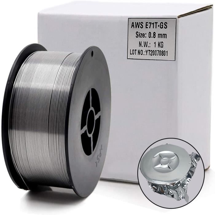 Fil De Soudure MIG/MAG Fourré E71T-GS – 1,0 Mm, Bobine 1 Kg, VECTOR WELDING
