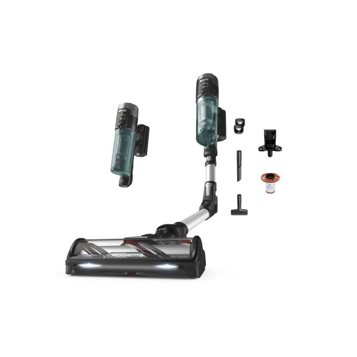 Rowenta RH9A32 Aspirateur balai 2 en 1 Batterie Sec Sans sac Aluminium - vue 6