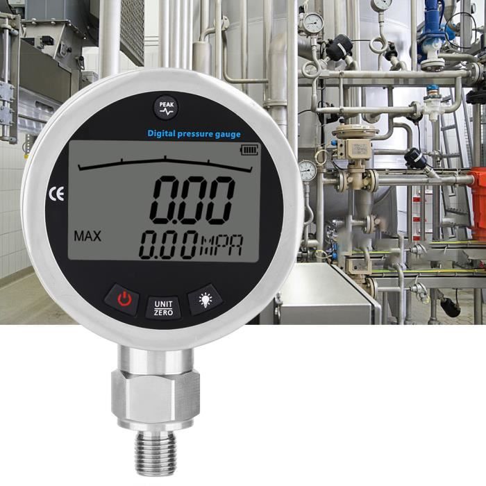 Hydraulische manometer digitale hydraulische manometer 400 bar 0-40 MPa 5800 Psi met G1/4-aansluiting
