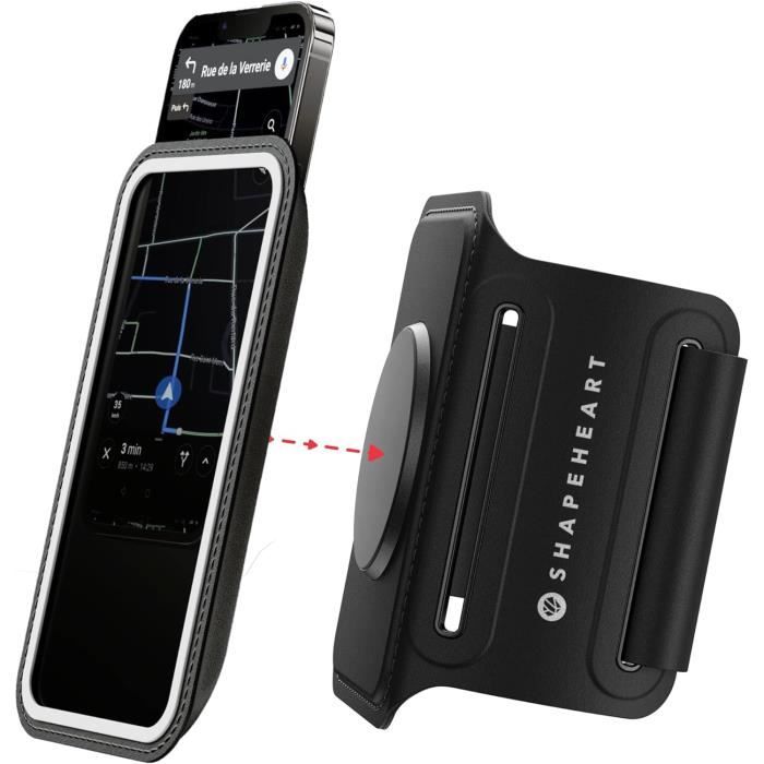 Brassard Téléphone Sport Magnétique Shapeheart - Innovation Française Universelle