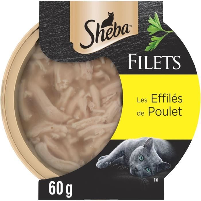 Comparer les prix de Filets Sheba Domes Nourriture humide pour chat adulte Pack de 2 x 16x60g