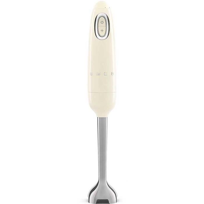 Mixeur Plongeant Smeg HBF01CREU – 700W, Fonction Turbo, Lames Inox FlowBlend