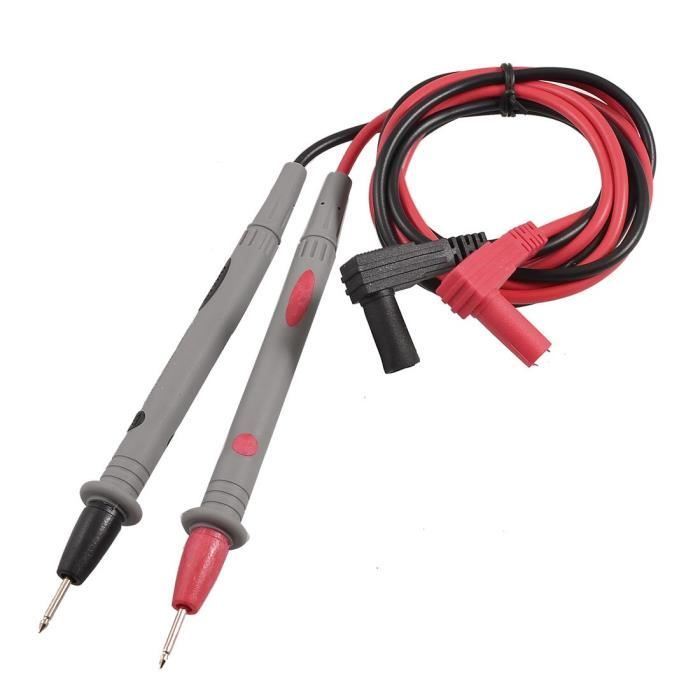 5x Multimètre Testeur Cordon 4mm Banane à Banane Prise Câble Teste Sonde