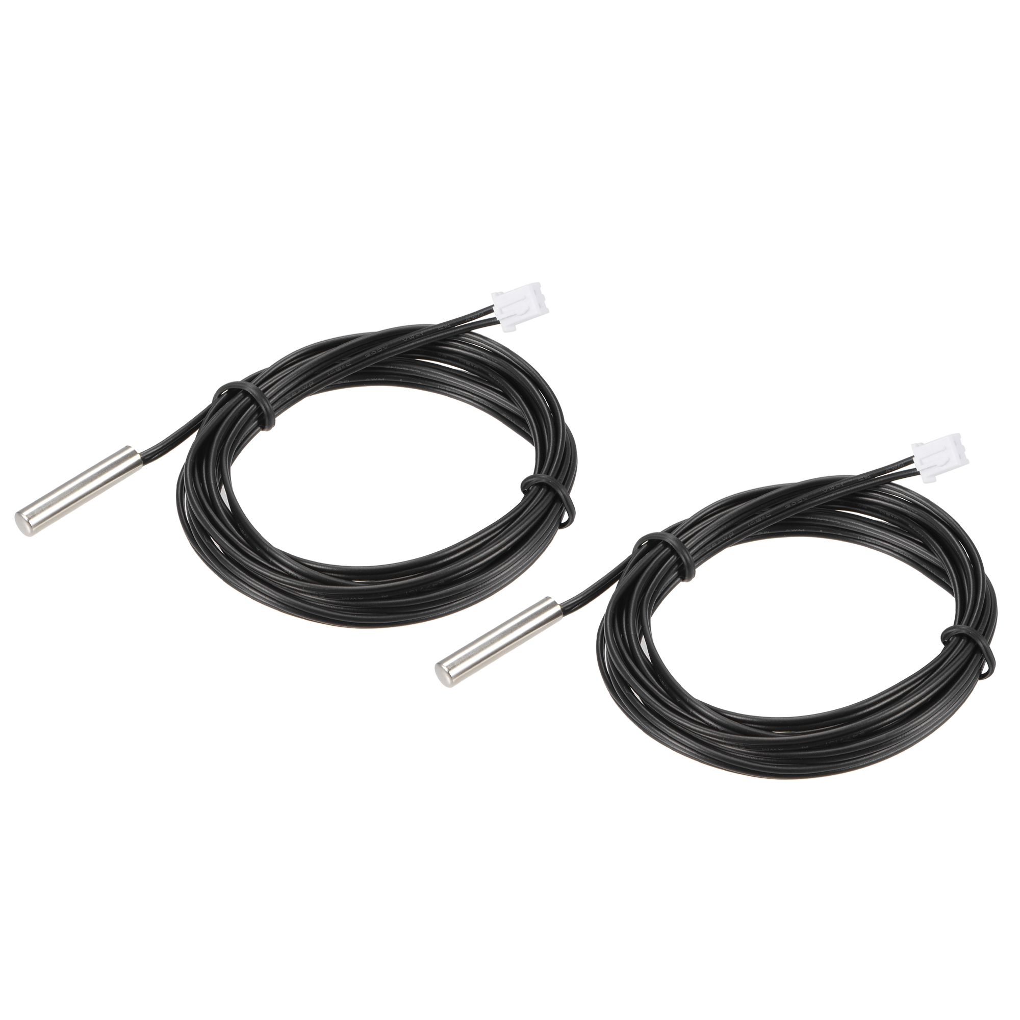 Sonde Capteur Température NTC 10K M8 - Lot De 2 Avec Câble 1m