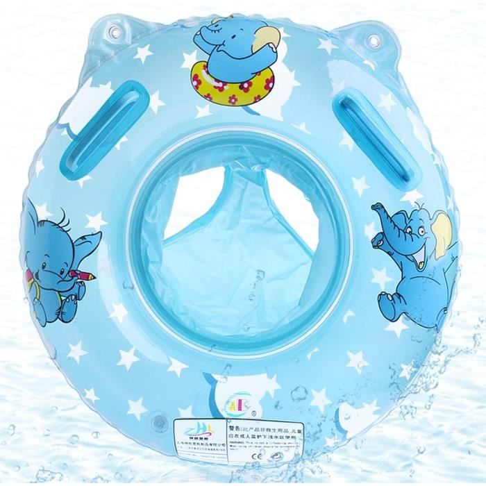 Tpu rose - Siège de flotteur de natation non gonflable pour bébé