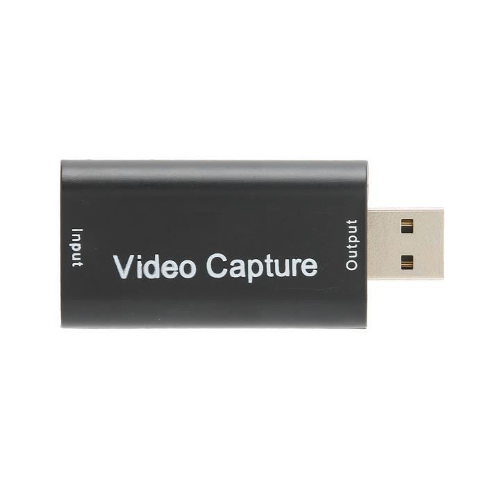 Carte de capture vidéo – TBEST – HDMI 4K – Portable – Compatible Windows/Android/MacOS – Audio HD