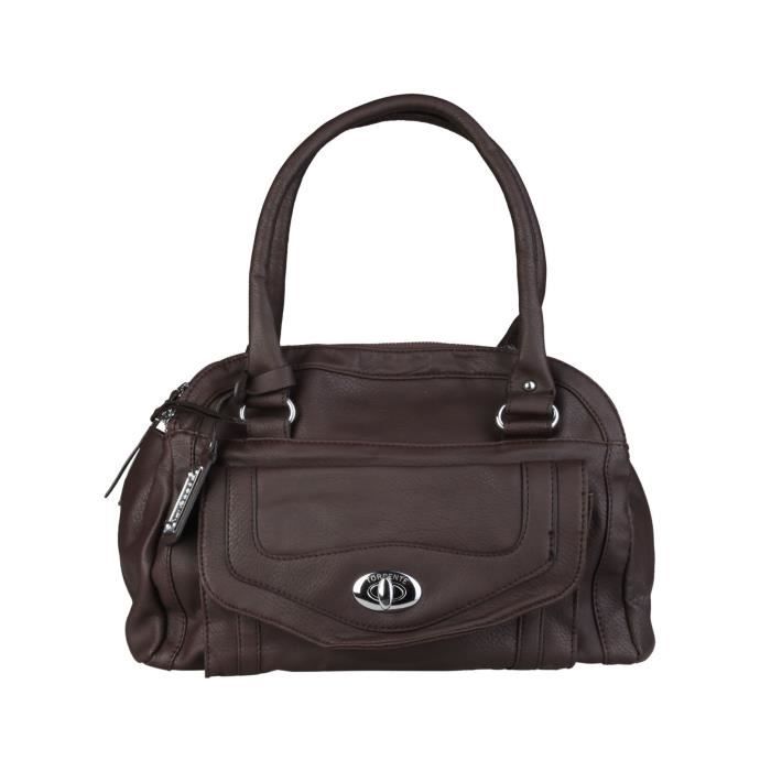 Grand Sac à Main Torrente Beige - Similicuir - Comme Neuf - Unisexe