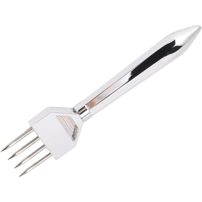 Pic à Glace Avec Manche En Bois - Casseur De Glace En Aluminium Robuste - Pour Cocktails, Cuisine, Camping, Pêche