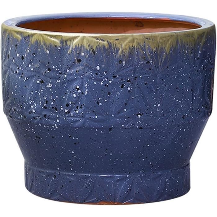 Set De 2 Cache-pots Décoratifs En Terre Cuite H20 Couleur Marron Sia