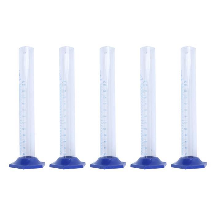 Cylindre Gradué Plastique Laboratoire 2000 Ml - Mesure Précise Chimie